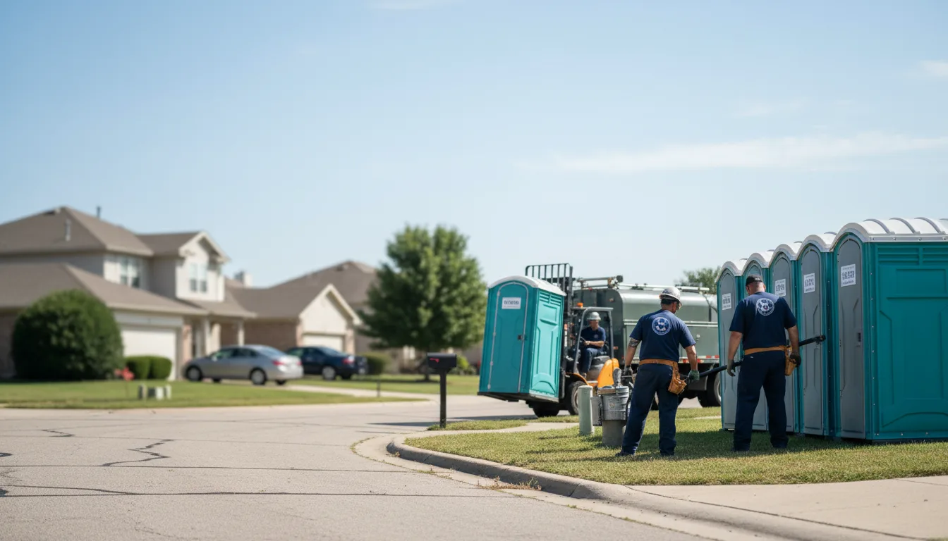 Porta Potty Rental in Taylor, MO near me